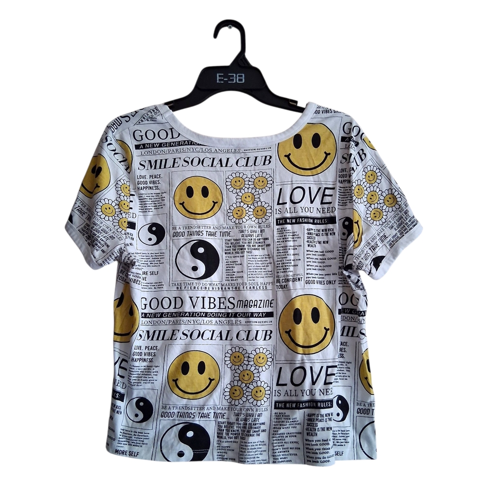 Good Vibes Only T-shirt Large For Women